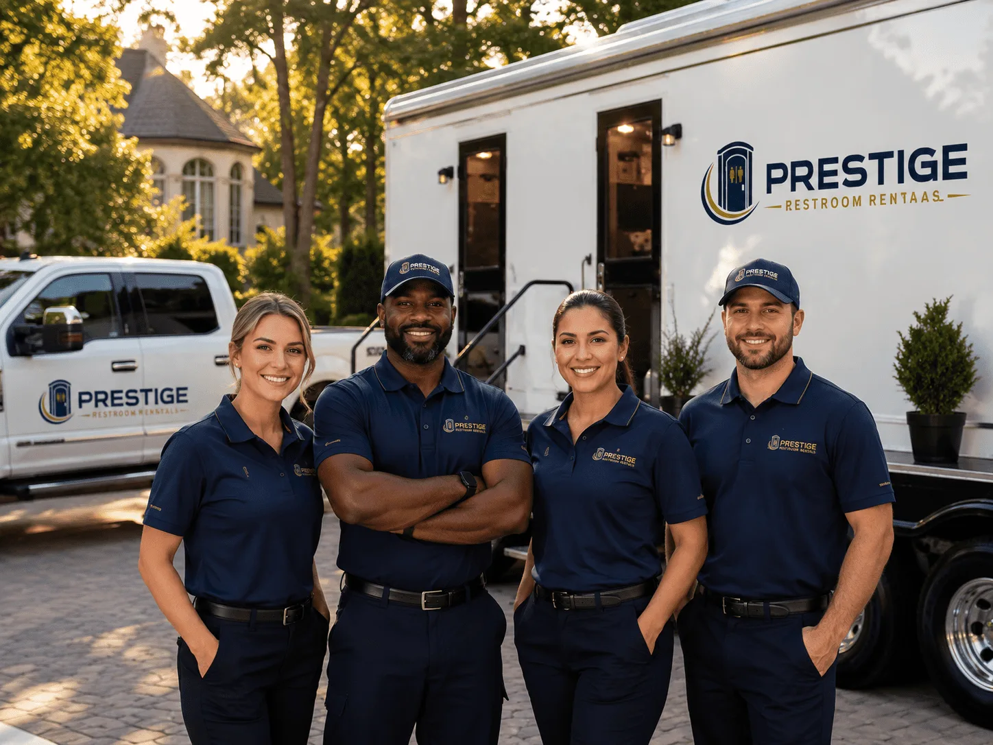 Trusted Luxury Portable Restrooms company in Checotah, OK